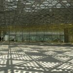 Cité du Design — Structure murale acoustique en tôles perforées