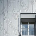Logements à Clichy-la-Garenne — Habillage de façade en tôle perforée